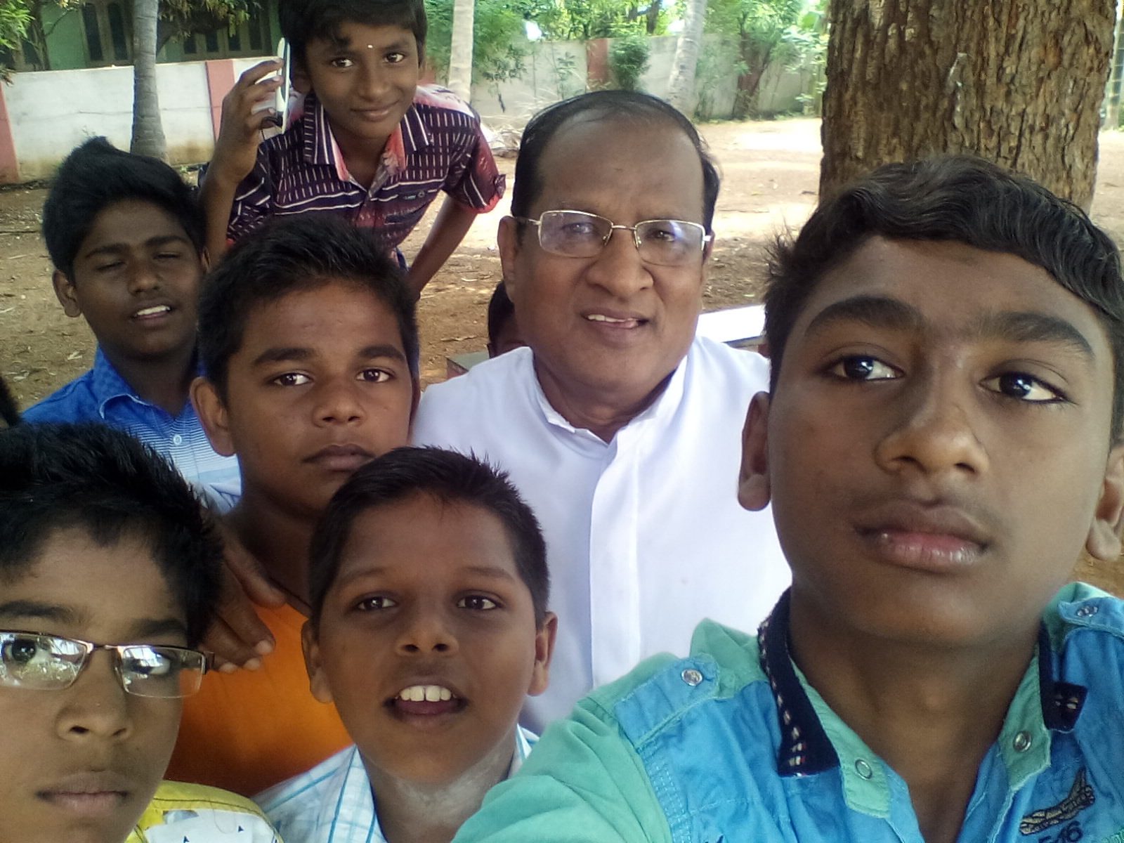 Children at Holy Mass