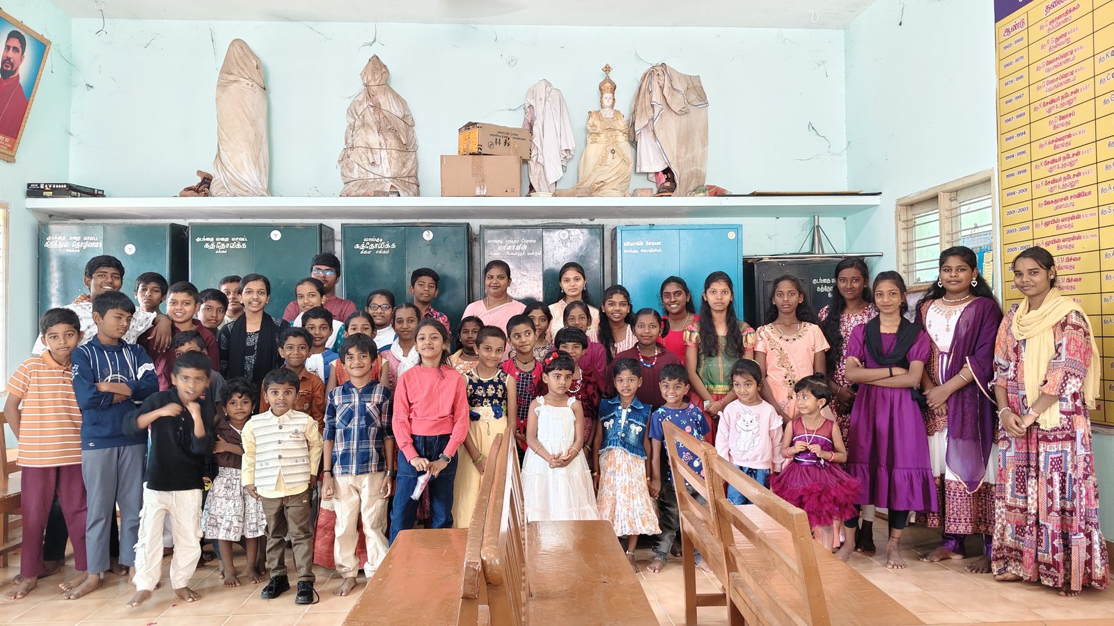 A children's catechism gathering