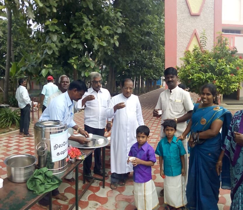 A parish community gathering