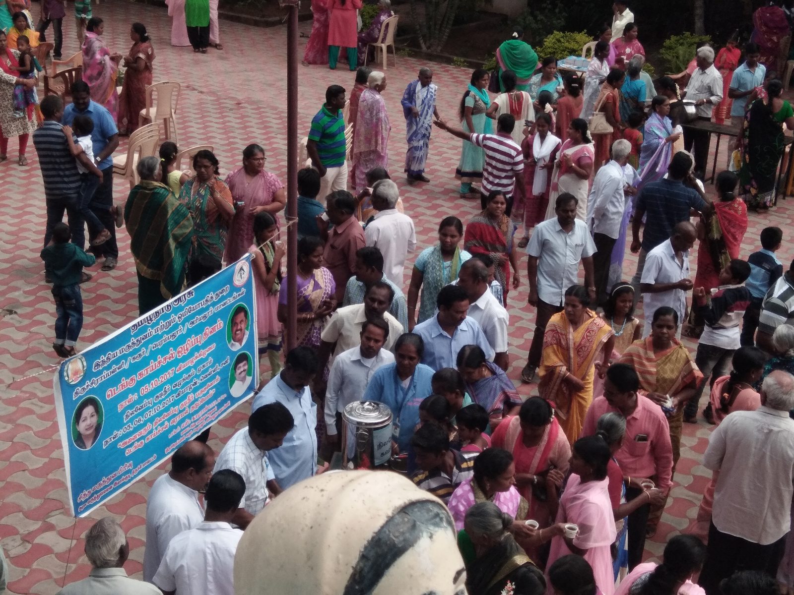 A parish community gathering