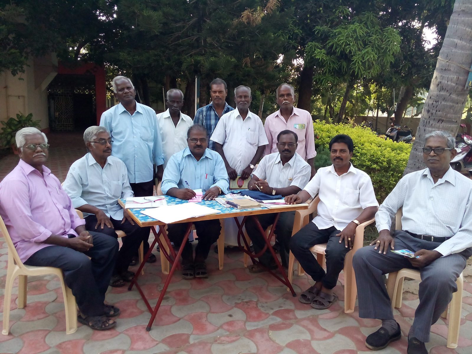 A parish community gathering