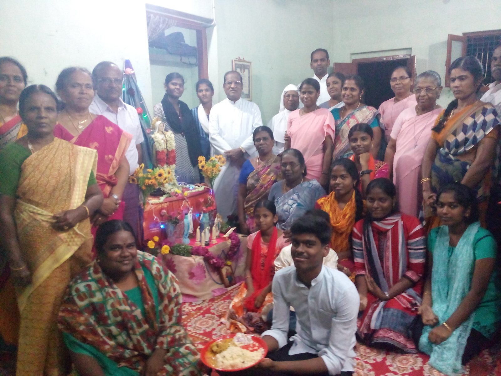 An evening parish gathering