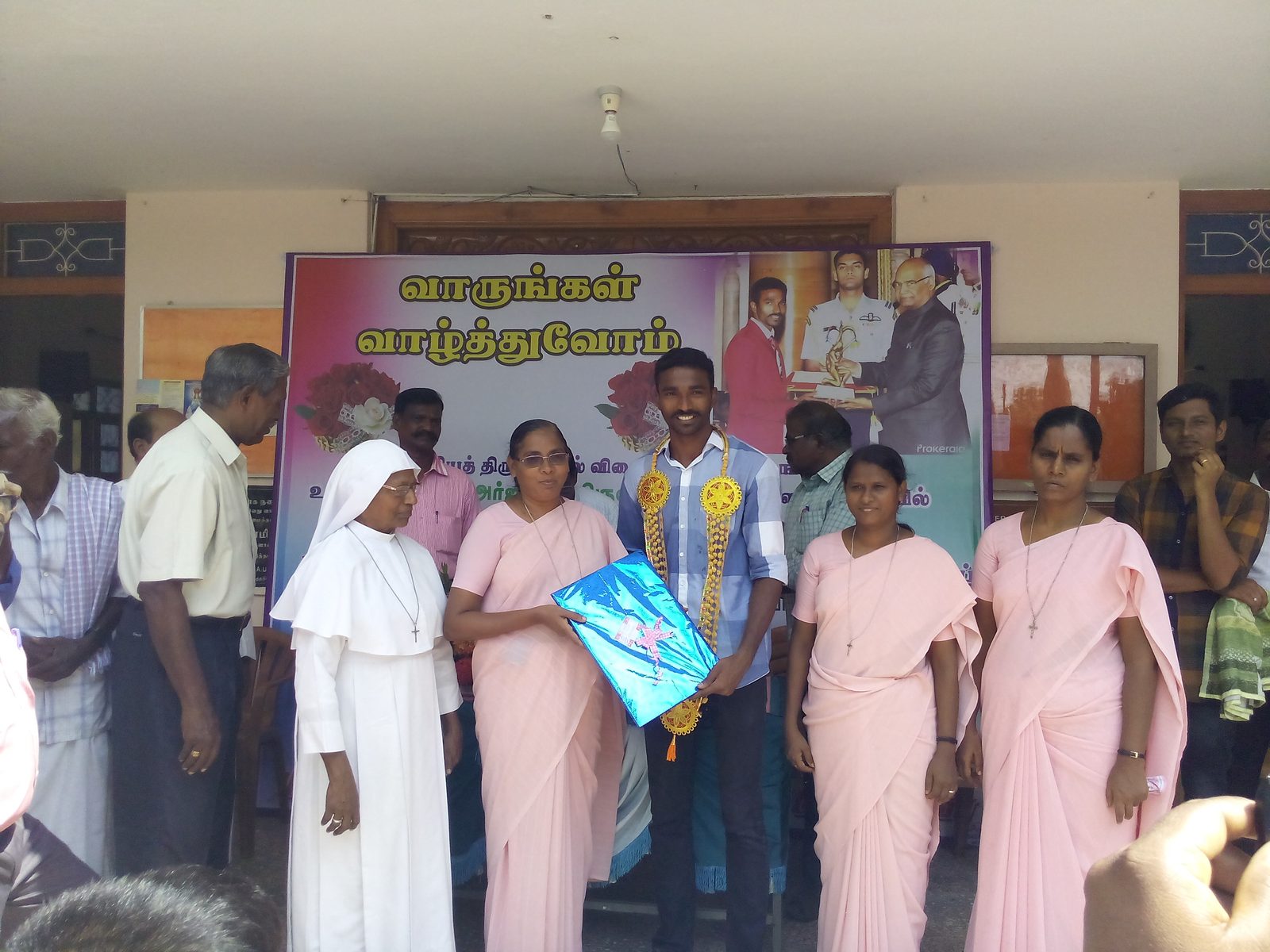 A parish community gathering