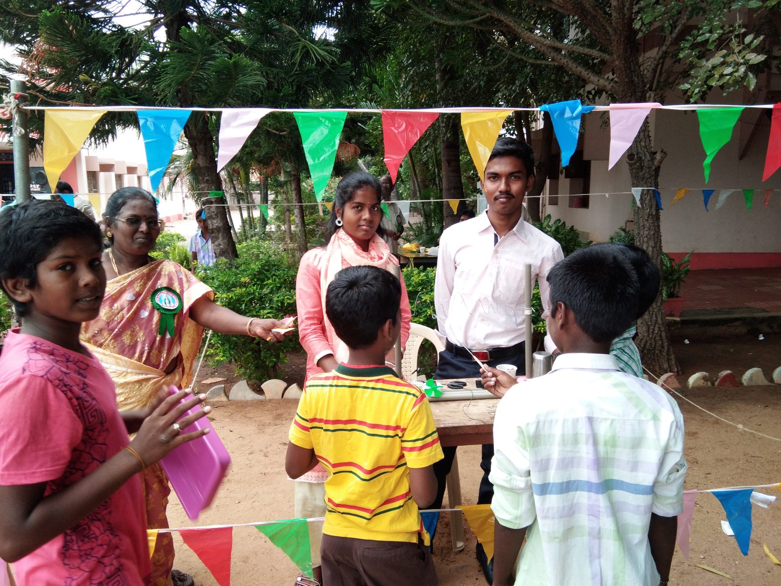 A parish community gathering
