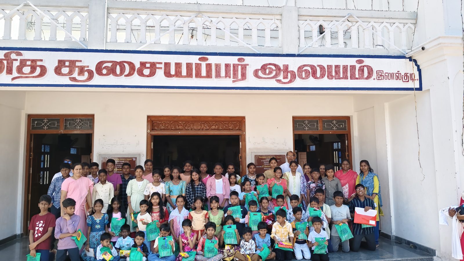 The parish youth group