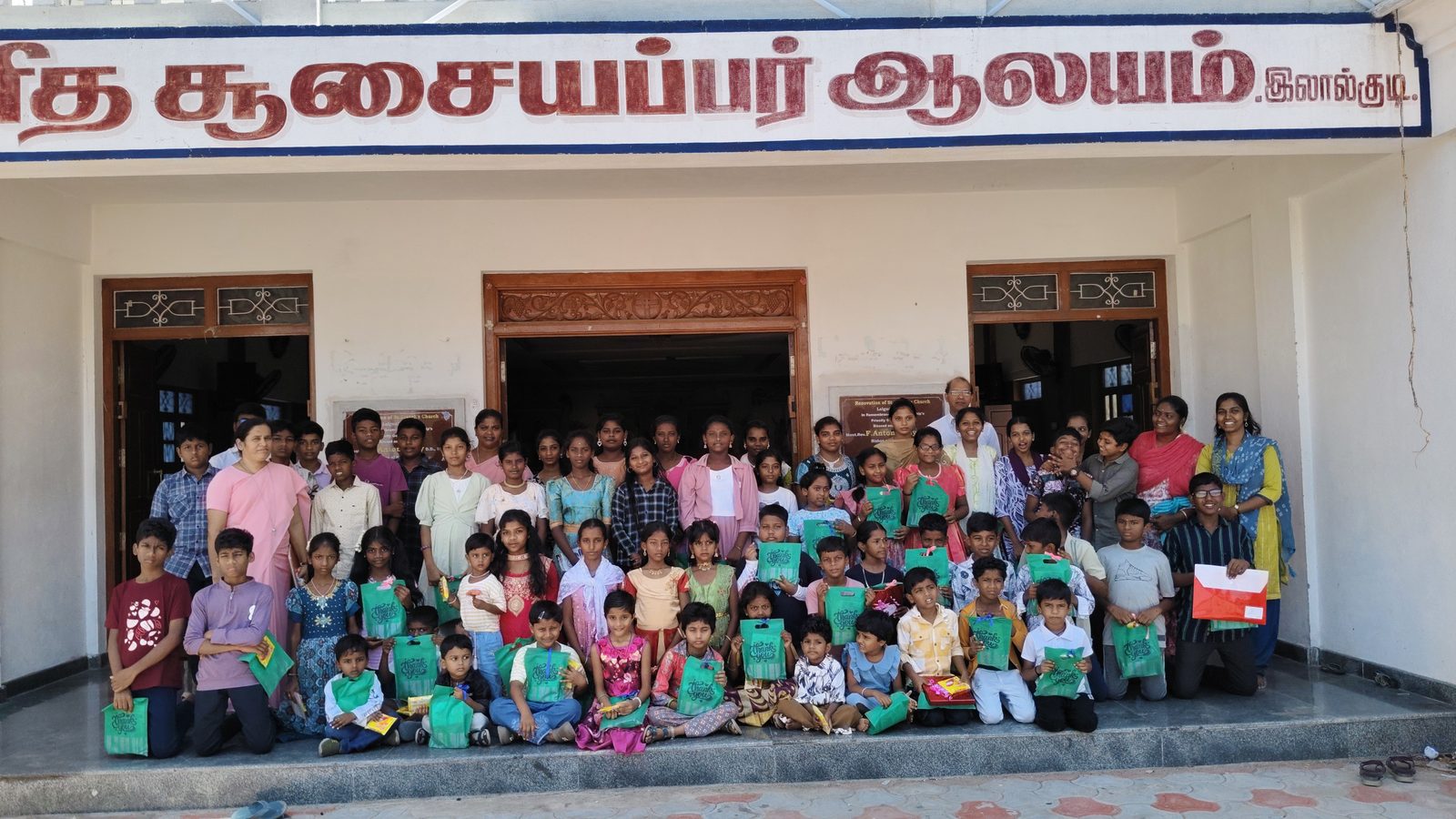 The parish youth group