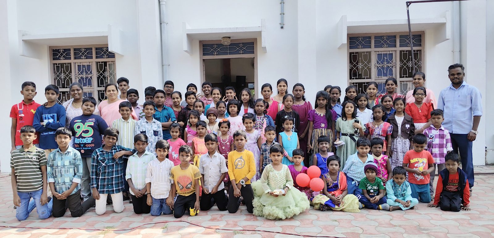 The parish youth group